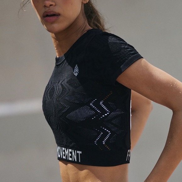FP Movement by Free People Black Crop Top - Picture 3 of 4